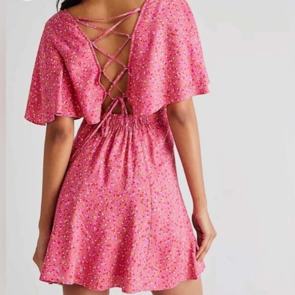 Free People Florence Ditzy Floral Mini Dress